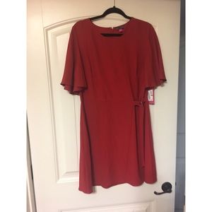 Brand New Vince Camuto Red Dress size 14